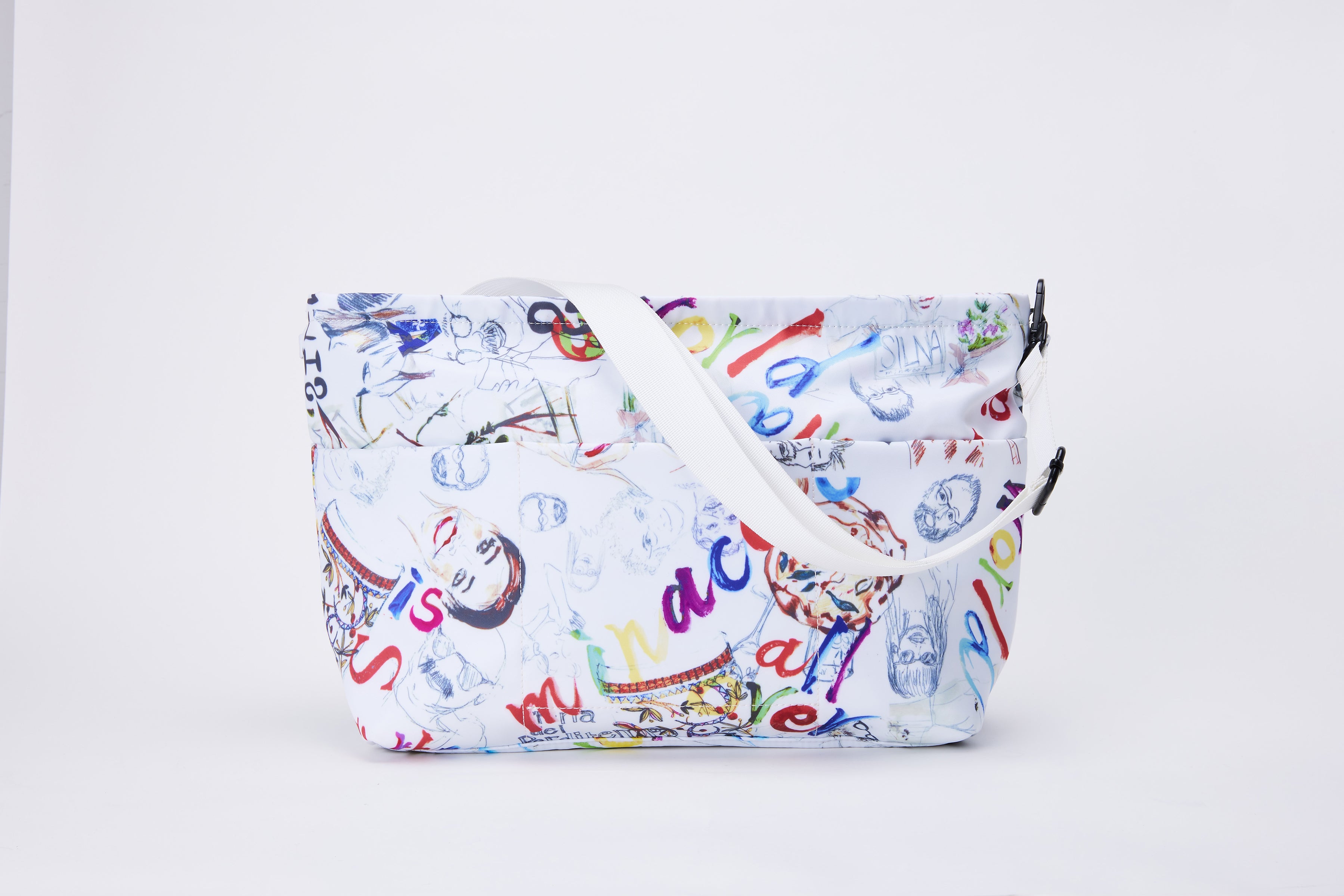 Cesena Print Shoulder BIG Bag / SB3518 (Delivery date: June 10th)