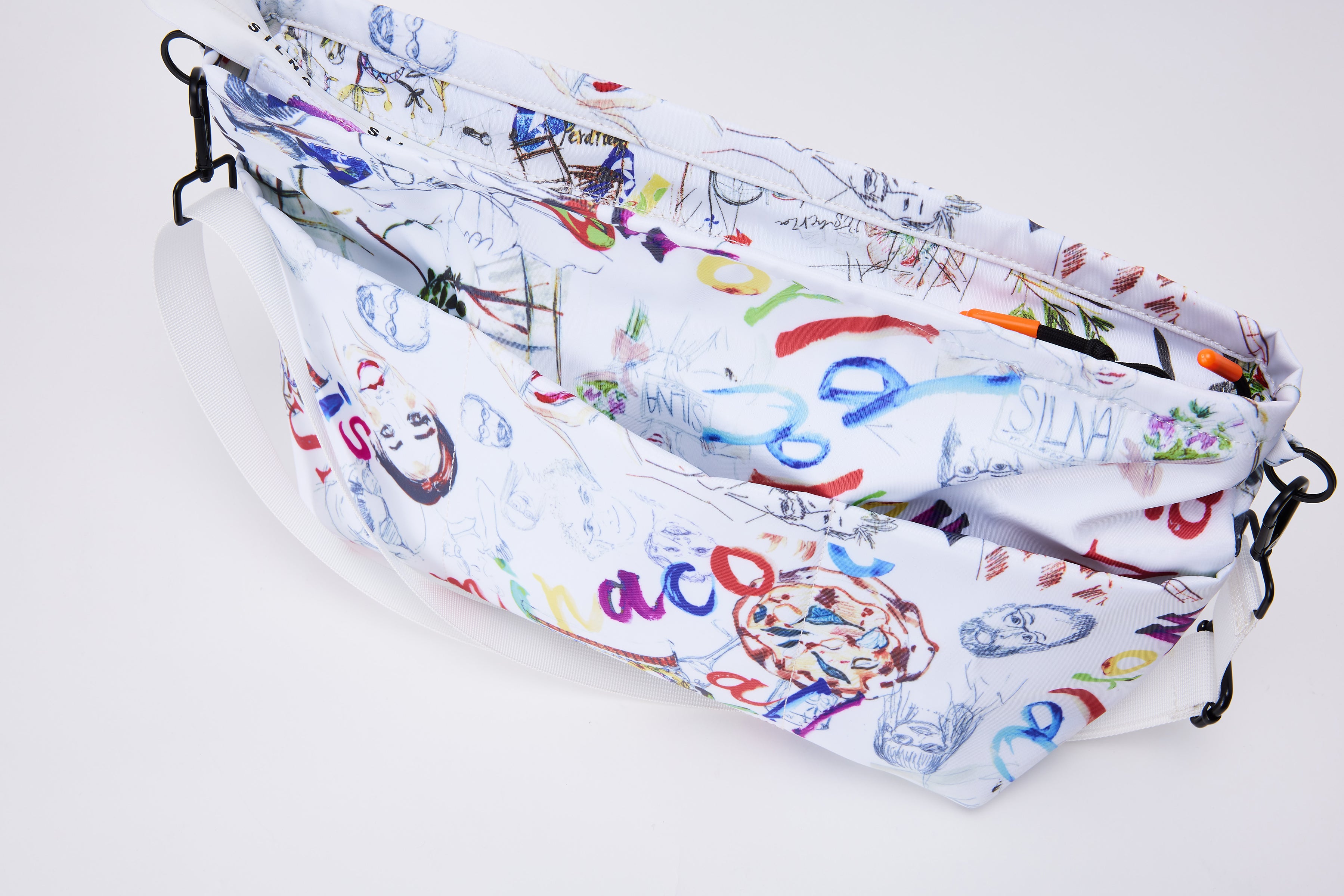 Cesena Print Shoulder BIG Bag / SB3518 (Delivery date: June 10th)