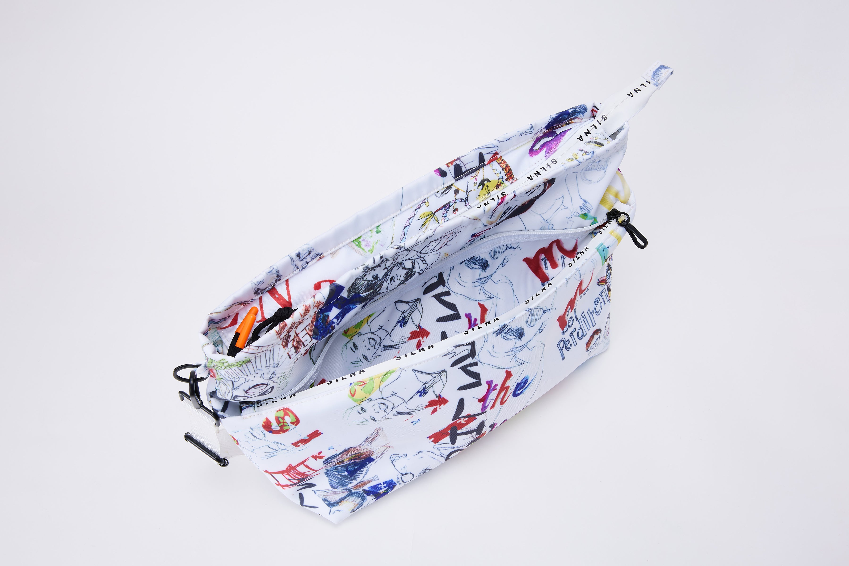 Cesena Print Shoulder BIG Bag / SB3518 (Delivery date: June 10th)