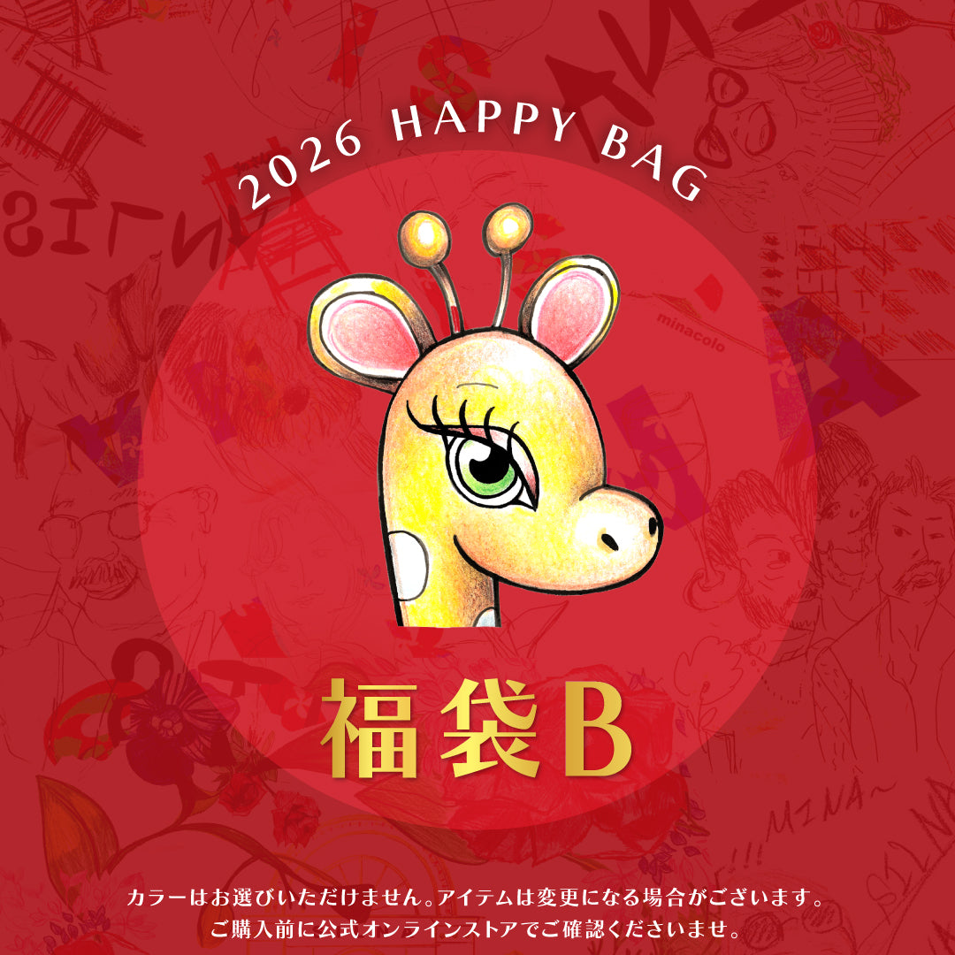 福袋2026年 B（ニットバッグ、携帯ケース、財布、カードケース.etc　計6点）