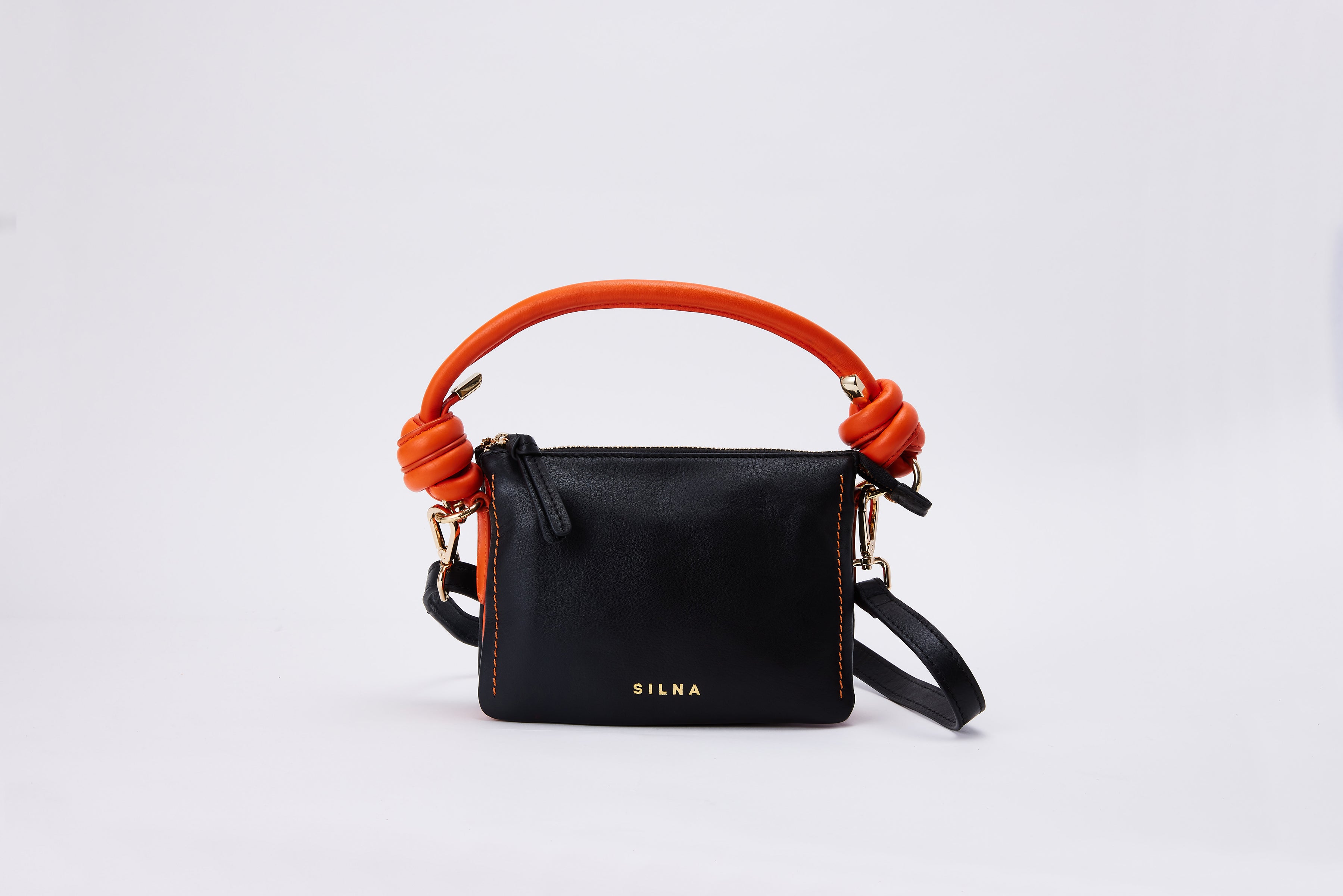 Small leather shoulder bag SB3513